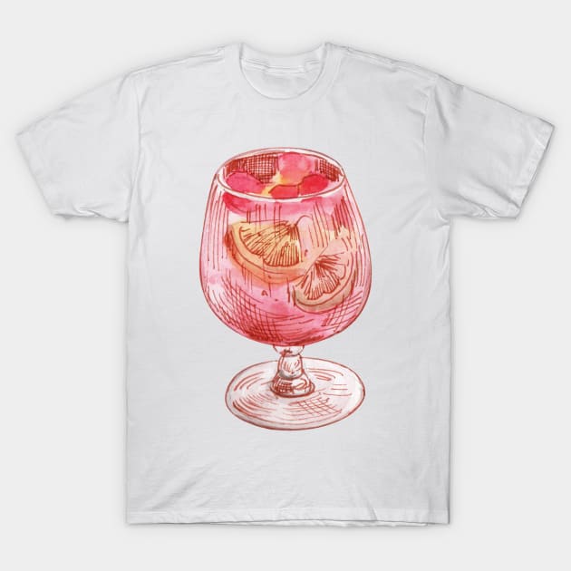 Sangria Mi Amor T-Shirt by jeune98